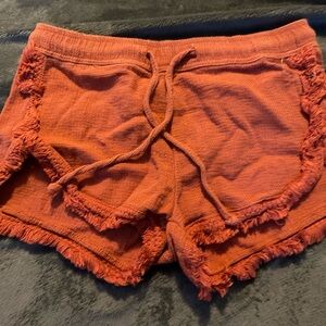 Small Coral Shorts